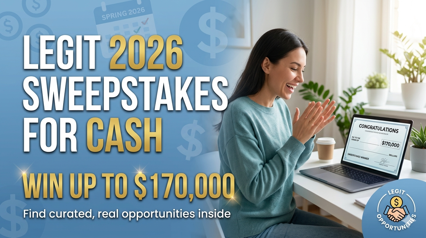 Sweepstakes for cash